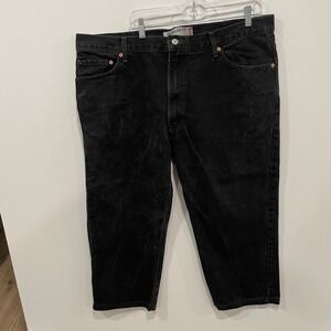 Vintage Levi Strauss & Co 505 Regular Fit Black Jeans Men W42 L30